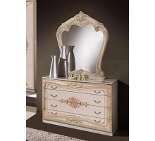 Комод с зеркалом Диана (беж)