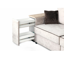 Диван-кровать Бостон 2400 с функциональными подлокотниками (вариант 4)