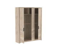Шкаф 3-х дверный широкий глухой, Юта  Дуб Мария