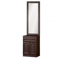 Тумба с зеркалом для прихожей Инна 622 темная 